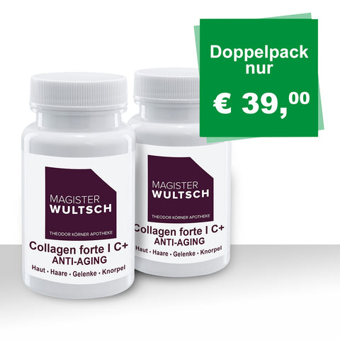 Mag.Wultsch Collagen forte / C+ Anti Aging Doppelpackung
